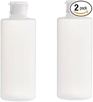 Quupy QUUPY 2Pcs 100ml Empty Clear Plastic Soft Tube Squeeze Bottle with Flip Cap Refillable Cosmetic Makeup Sample Packing Storage Containers Travel Bottle Jars for Lotion Shower Gel Shampoo Toiletries - Image 1