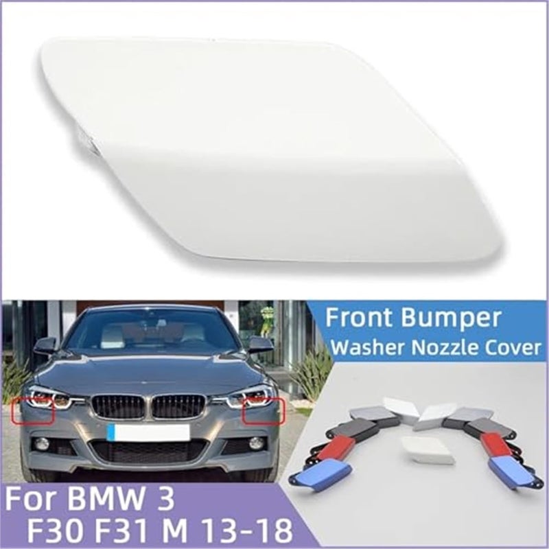 Wivplex Front Bumper Headlamp Cleaner Nozzle Cover for BMW - Image 2