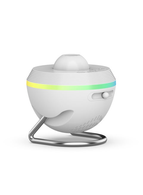 Star Light High Definition Galaxy Projection Lamp 13 Film Pattern Dynamic Meteor Focusing Lamp Bedroom Star Top-Power Supply:Ordinary Style-Light Color:White