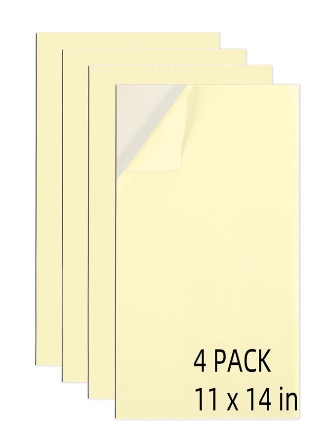 AXELIP Self Stick Mounting Board 11 X 14 inch, for Cross Stitch, Photo Frame Backing （4 Pack） - Image 1