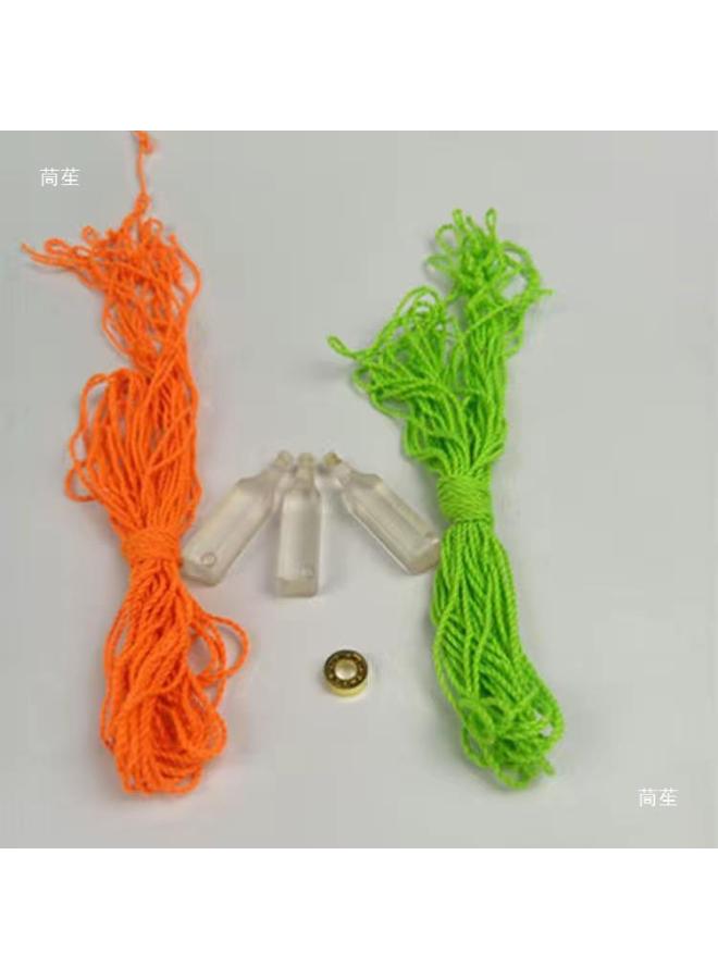 Yo-Yo Accessories Gold-Plated 10-Bead Bearing Live Dead Sleep Lubricant Shaft Glove Yo-Yo Rope Package-Color:3 Gold-plated 10-bead Live Sleep Bearings - Image 4