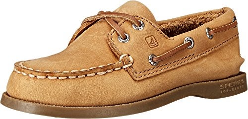 Sperry boys Authentic Original Boat Shoe, Sahara, 9.5 Toddler US - Image 2