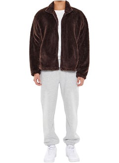 FOREVER 21 Faux Shearling Zip-Up Shacket  - Image 5
