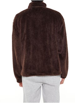 FOREVER 21 Faux Shearling Zip-Up Shacket  - Image 4