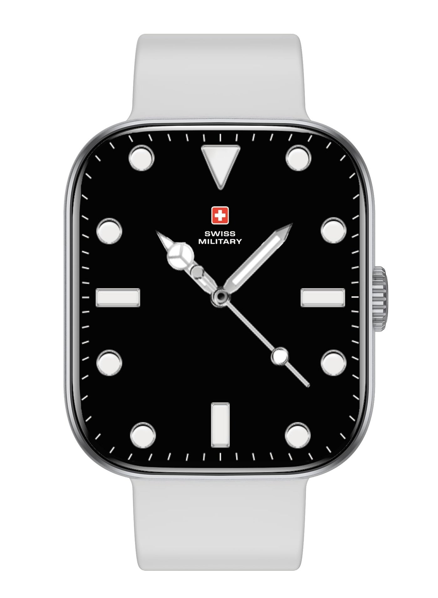 Swiss Military ALPS4 – Advanced Smartwatch with AMOLED Screen, Call Function, Fitness Tracker, Wireless Charging & 7-Day Battery - Gray