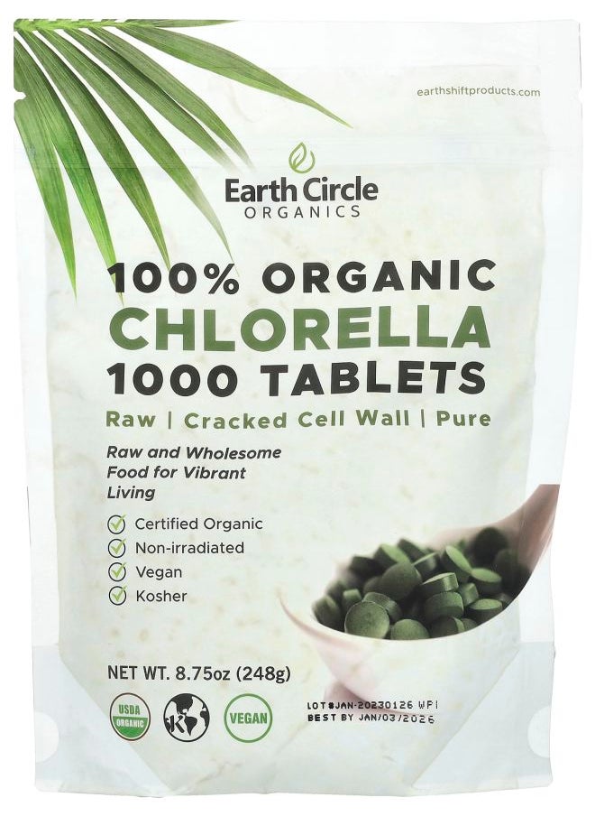 100% Organic Chlorella 1000 Tablets 8.75 oz (248 g) - pzsku/Z9440A3753AFAE2464858Z/45/_/1728489422/27d212dd-9167-425b-90e9-316491b09751