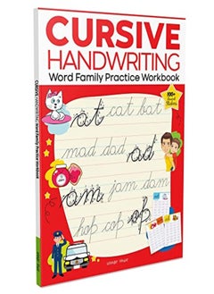 Cursive Handwriting Word Family Practice Workbook For Children by Wonder House Books Paperback 