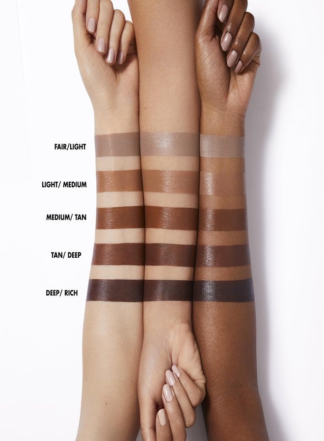 elf e.l.f. Halo Glow Contour Beauty Wand, Liquid Contour Wand For A Naturally Sculpted Look, Buildable Formula, Vegan & Cruelty-free, Light/Medium - Image 3