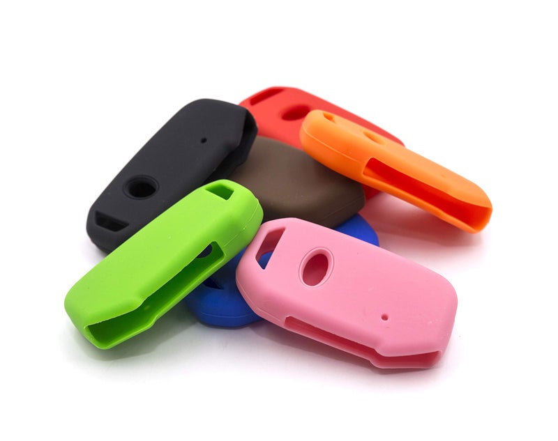 LIGHTKOREA Fob Remote Smart Key Case Protector Silicone Cover Compatible with Kia Sportage Cerato Forte Sports GT Sorento Soul Niro Seltos Telluride (Black) - Image 4