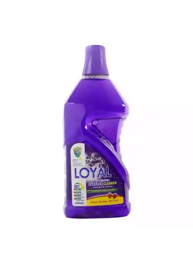 loyal Loyal Disinfectant 4in1 Surface Cleaner With The Fragrance Of Lavender And Jasmine- 2400ml - Image 1