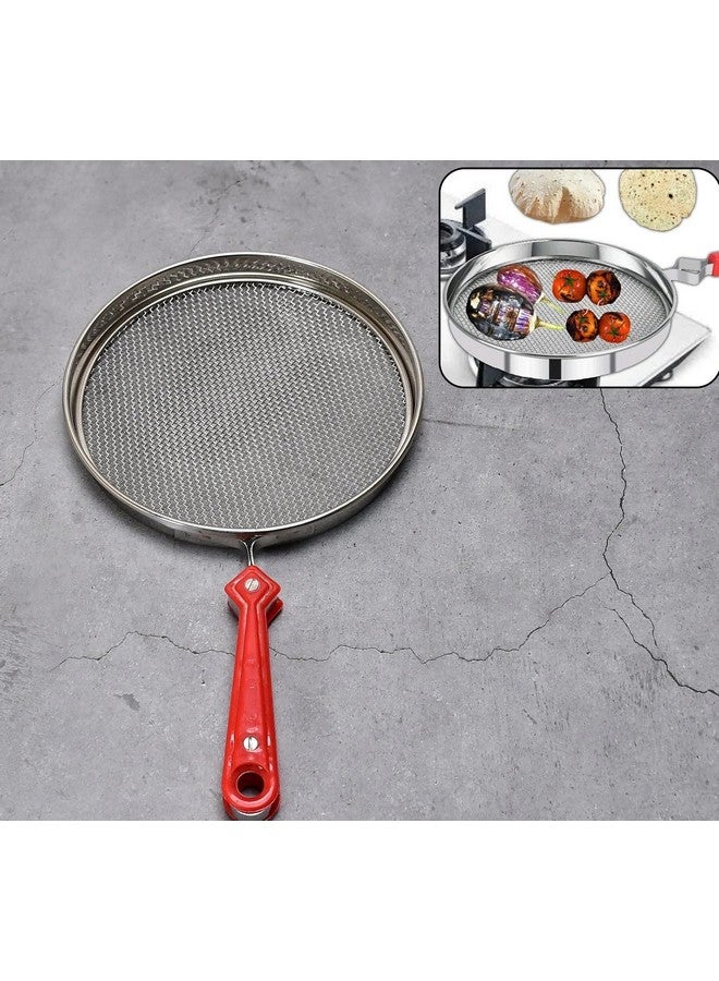 ANSHEZ ANSHEZ Phulka Grill for Gas Stove | Jali for Kitchen Cooking | Papad, Chapati, Tandoor & Brinjal Roaster - Pack of 1  - Image 2