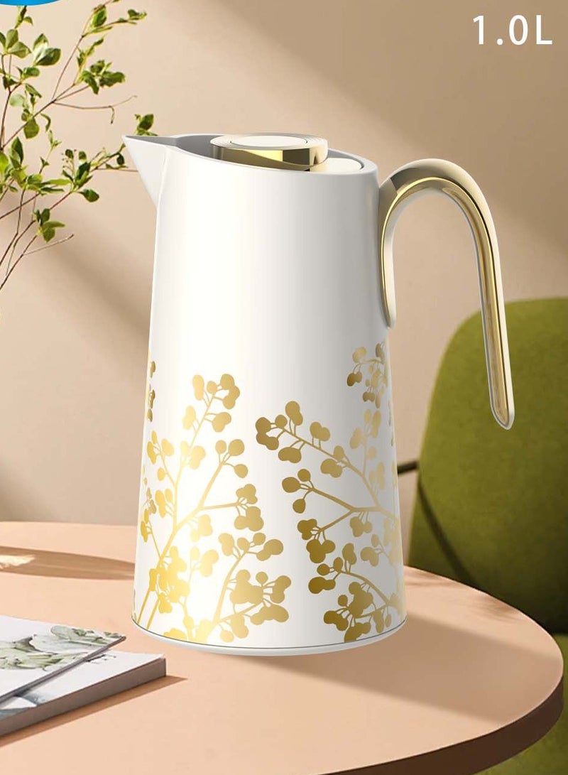 REFAN A thermos for Tea and Coffee from Refan, with an Elegant and Modern Design, 1 liter