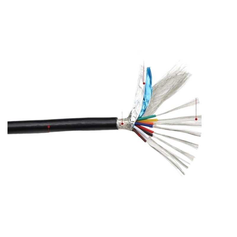 UL2464 Shielded Cable 10 MS 8 Cores 24 AWG Audio Control Wire For Channel Applications - Image 5