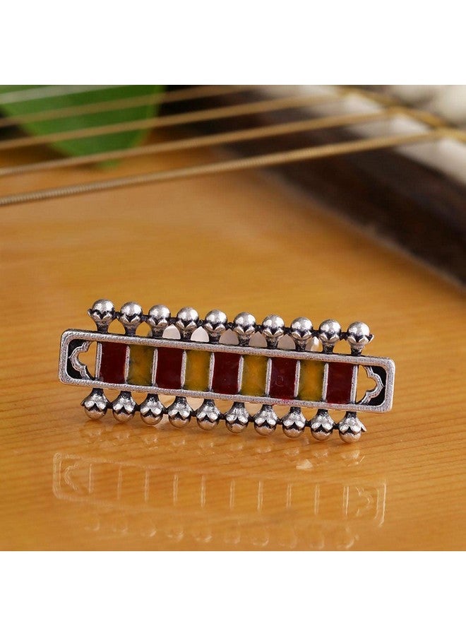 VOYLLA Taal Mridang Harmonium Statement Ring - Image 2