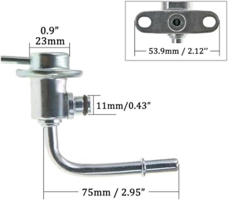 Wivplex 3PCS Fuel Injection Pressure Regulator for Mazda 323 - Image 2