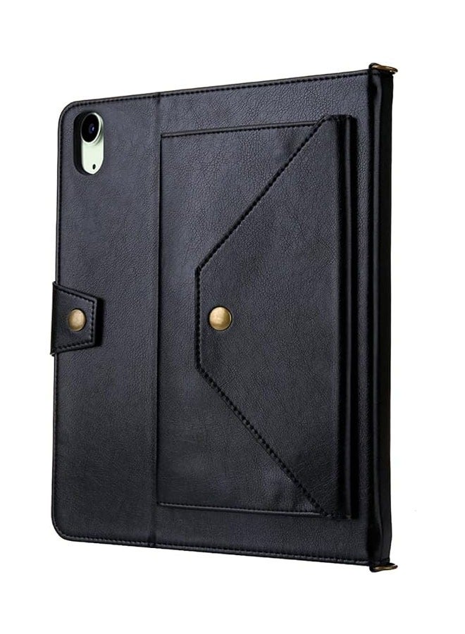 iPad Mini 6 Case, PU Leather Folio Zipper Case with Card/Pen Slot/Pocket, Compatible with iPad Mini 6th Gen 8.3. - Image 3