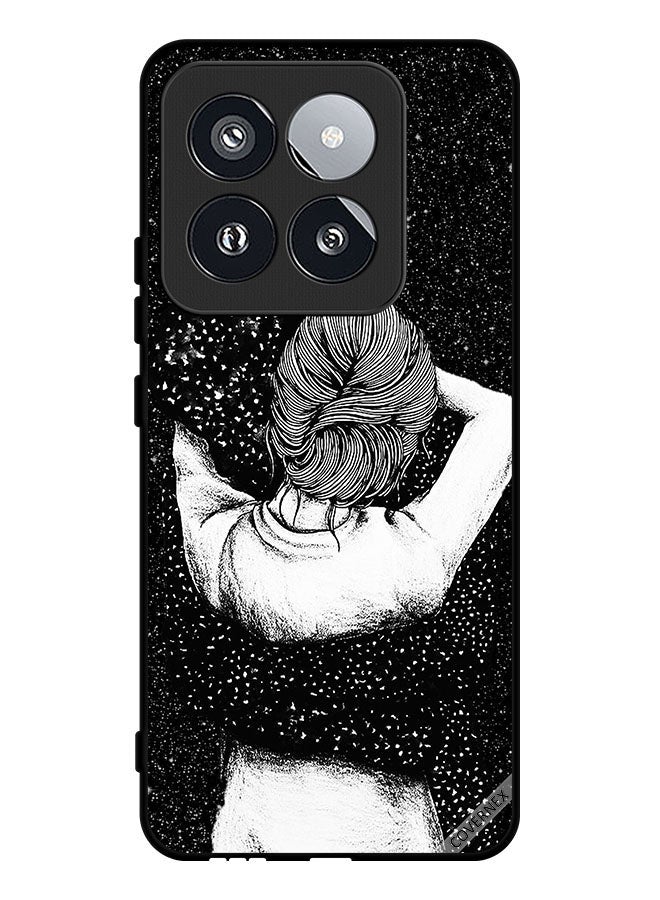 Covernex Protective Case Cover For Xiaomi 14 Pro Night Imagination Of Doodle Girl - Image 1