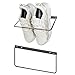 Chinpakden Foldable RV Shoe Rack Wall Mounted Shoe Storage Car Shoe Holder Space Saver Hanging Shoe Organizer for Various Shoes in Camping RV Travel 2 Pack - Image 2