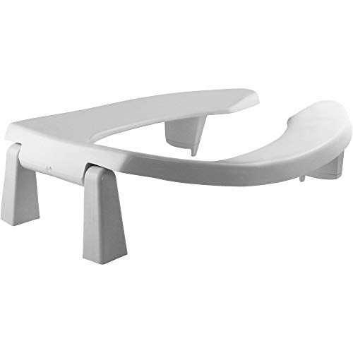 BEMIS 3L2155T 000 Medic-Aid 3" Lift Raised Open Front Plastic Toilet Seat, ELONGATED, Long Lasting Solid Plastic, White - Image 2