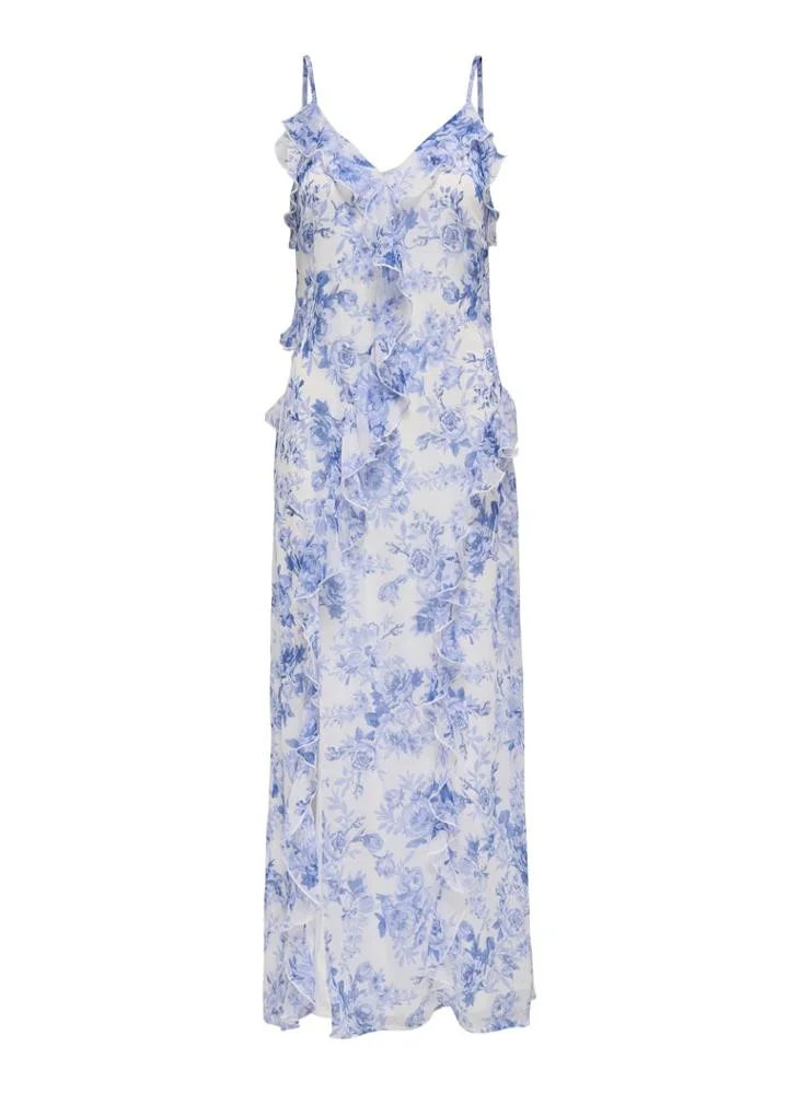 اونلي Onlmiriam Life Frill Maxi Dress