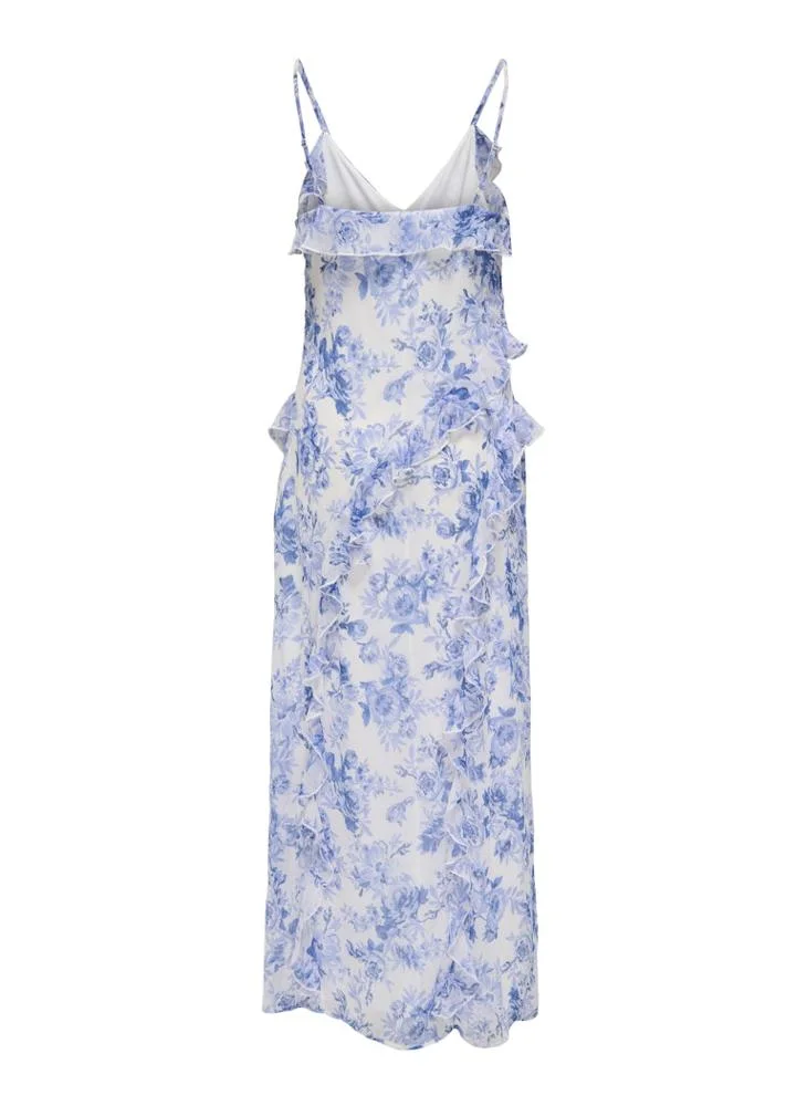 اونلي Onlmiriam Life Frill Maxi Dress