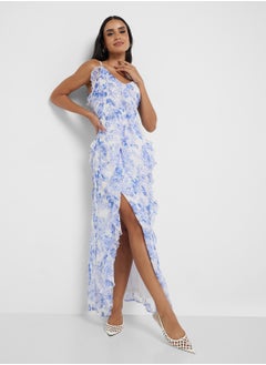 ONLY Onlmiriam Life Frill Maxi Dress  - Image 4