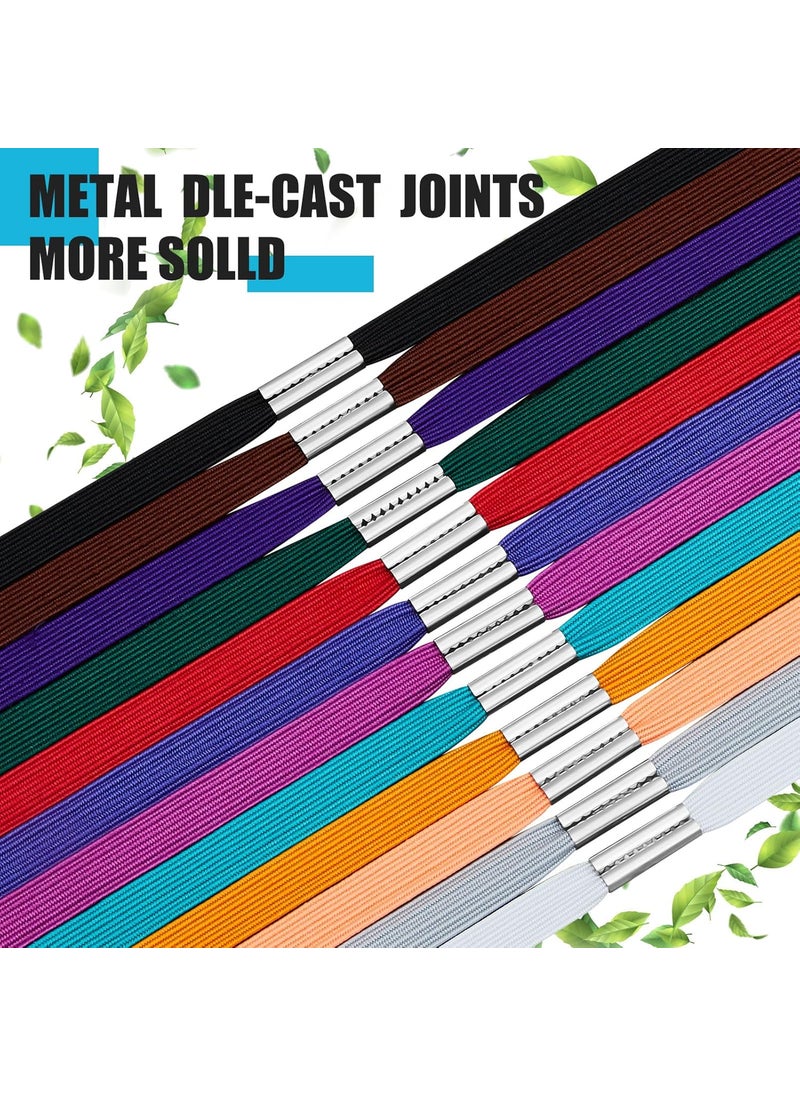 Riakrum Riakrum 12 Pcs 328 ft Trash Can Bands Fits 13 to 30 Gallon Trash Cans Colorful Garbage Can Bands Garbage Bag for Home Office Litter Box Indoor and Outdoor 12 Colors  - Image 4