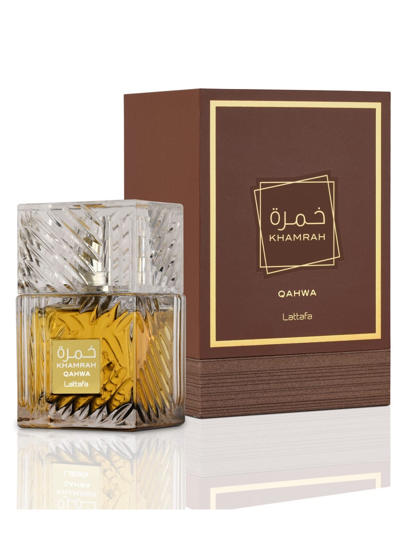 Lattafa Khamrah Qahwa For Unisex Eau De Parfum 100ml  - Image 1