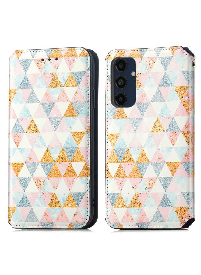 S-TOP Case For Samsung Galaxy A16 CaseNeo Colorful Magnetic Leather Phone Case - Image 2