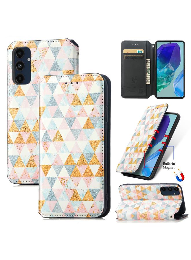 S-TOP Case For Samsung Galaxy A16 CaseNeo Colorful Magnetic Leather Phone Case - Image 1