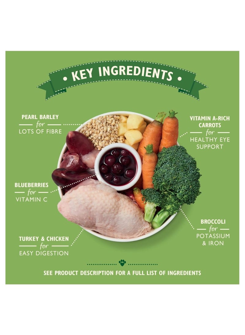 Lily's Kitchen Chicken and Turkey Casserole with Carrots, Squash and Pearl Barley Dog Wet Food 150g  - Image 2
