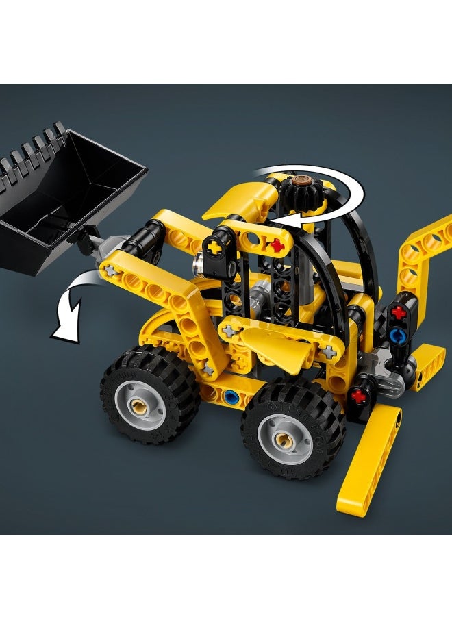 LEGO - Technic Backhoe Loader Construction Toy Vehicle Set 42197 (104) Pieces - Image 1