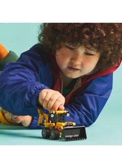 LEGO Technic Backhoe Loader Construction Vehicle Toy for 7+ Year Old Boys & Girls - Building Set with Back Digger, Scoop and Outriggers - Birthday Gift Idea 42197 (104 pieces)  - Image 3