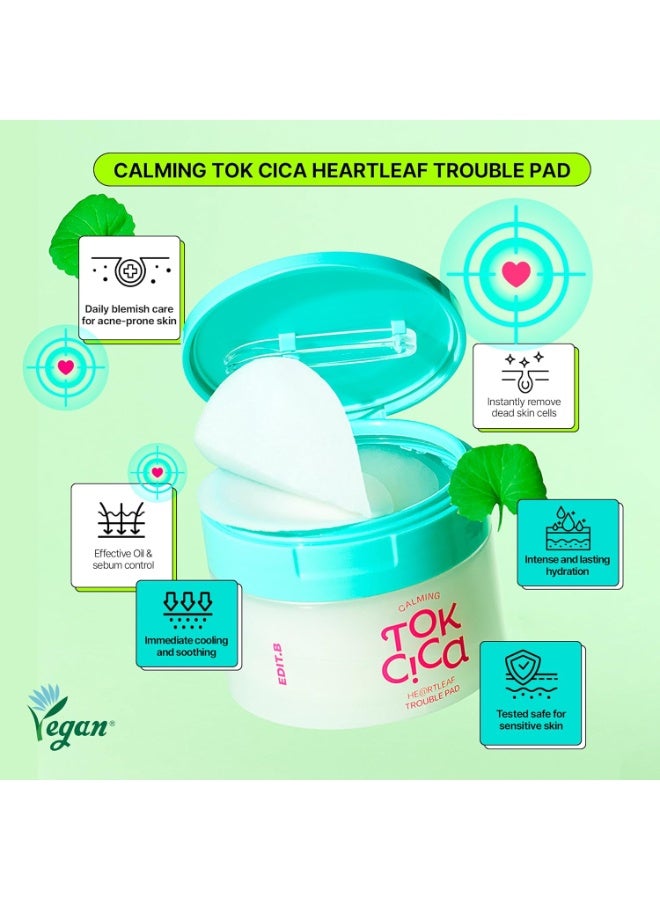 إدت.بي  مسحات قطنية لمعالجة وتهدئة البشرة بسيكا – 70 قطعة - Image 3