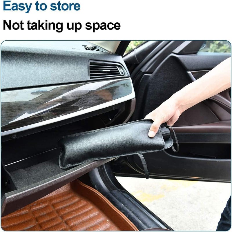 Car Windshield Sun Shade Umbrella - UV Rays & Heat Protector Sun Visor - Foldable Reflector Shield for Vehicle Interior Protection - Image 4
