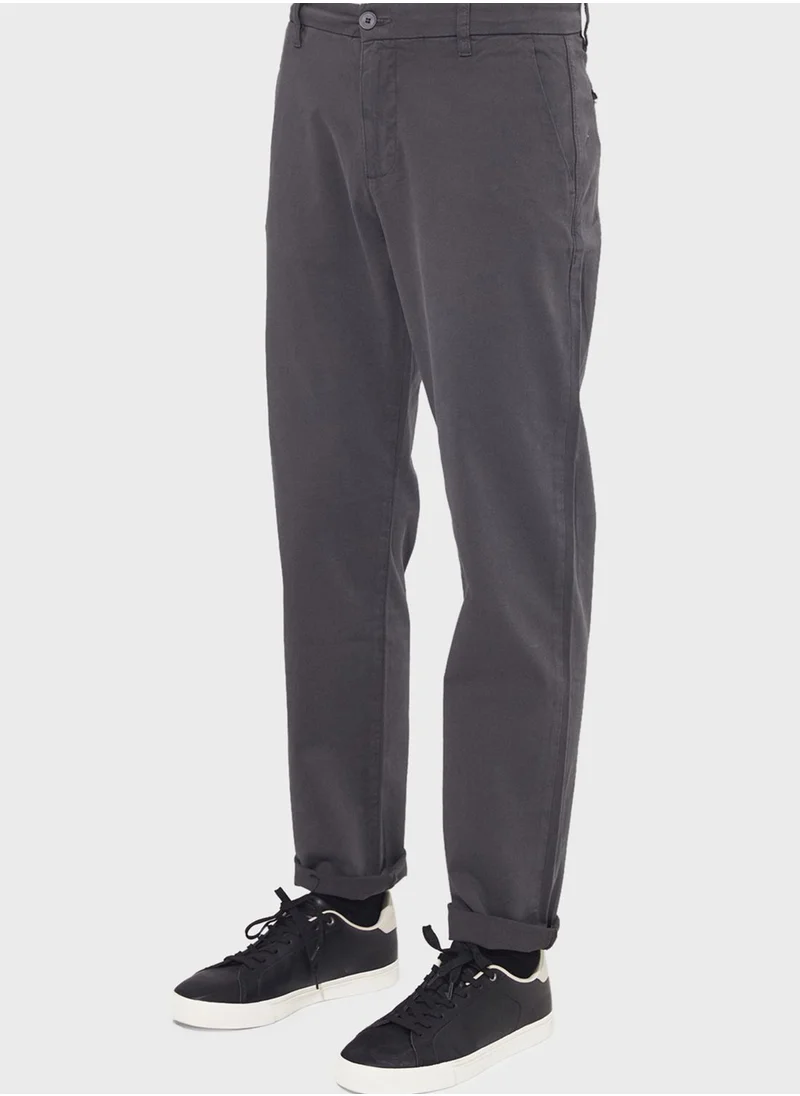 JUNE Essential Straight Fit Trousers