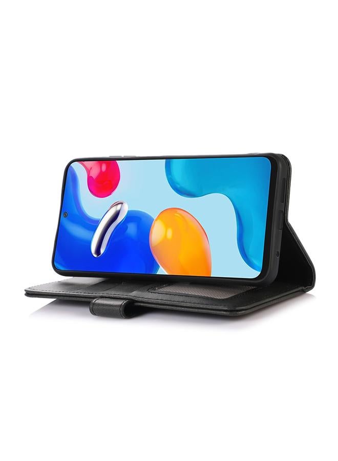 اس-توب جراب هاتف OPPO Reno12 5G Global جراب هاتف قابل للطي من جلد البقر - Image 5