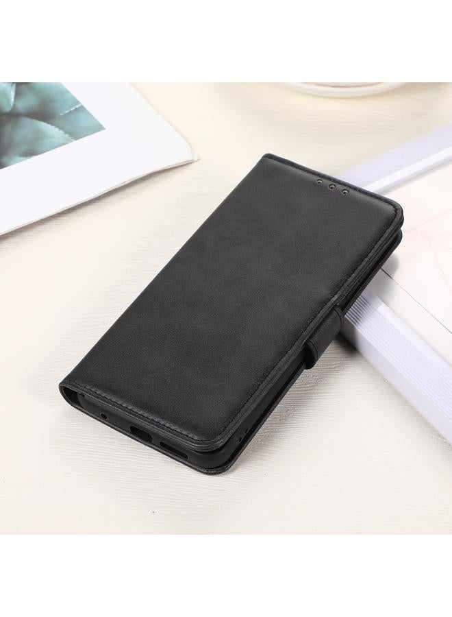 اس-توب جراب هاتف OPPO Reno12 5G Global جراب هاتف قابل للطي من جلد البقر - Image 2