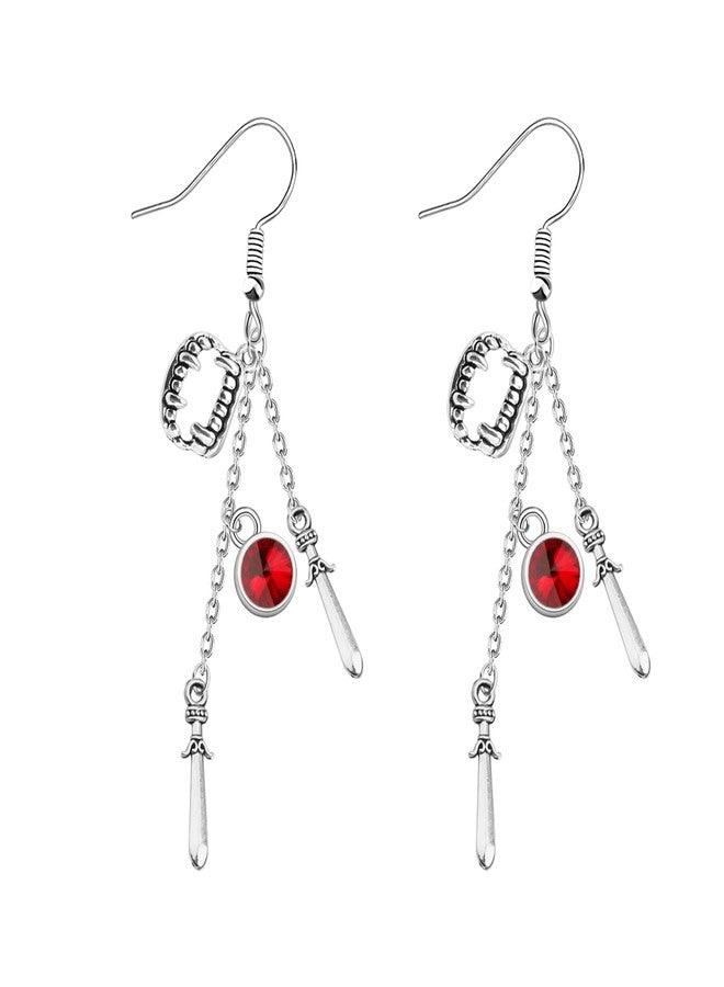 FAADBUK Astarion Earrings the Pale Elf Gift Astarion High Elf Gift BG3 Fan Gift Video Game Lover Gift (Astarion Earrings) - Image 1