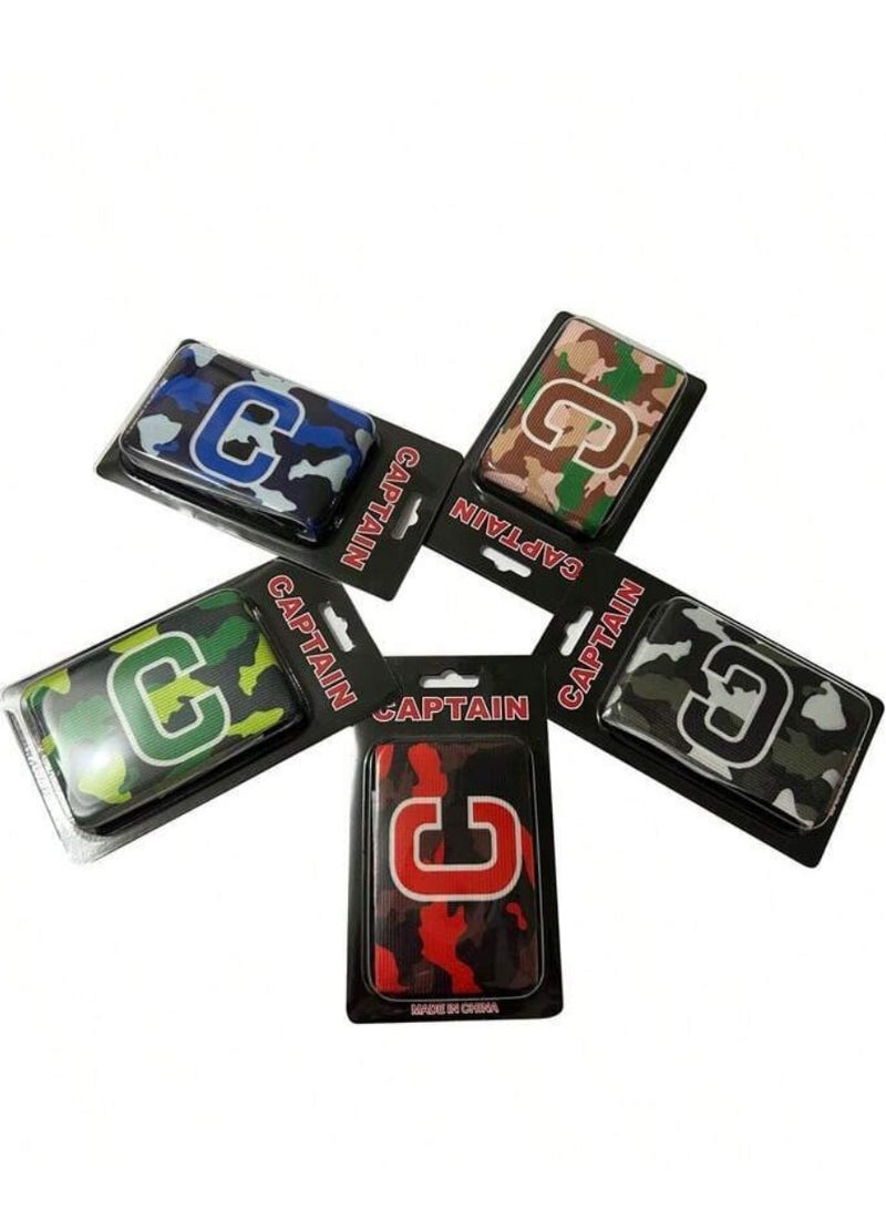 Spall Adjustable Captain C Armband - Elastic, Comfortable, and Stylish Army Color - Image 3