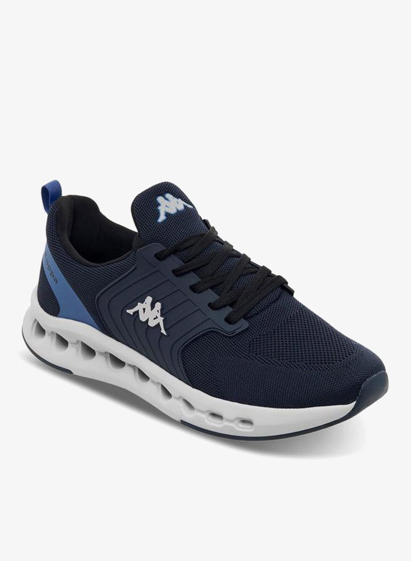 Kappa Men Logo Embossed Lace-Up Sports Shoes - Image 2