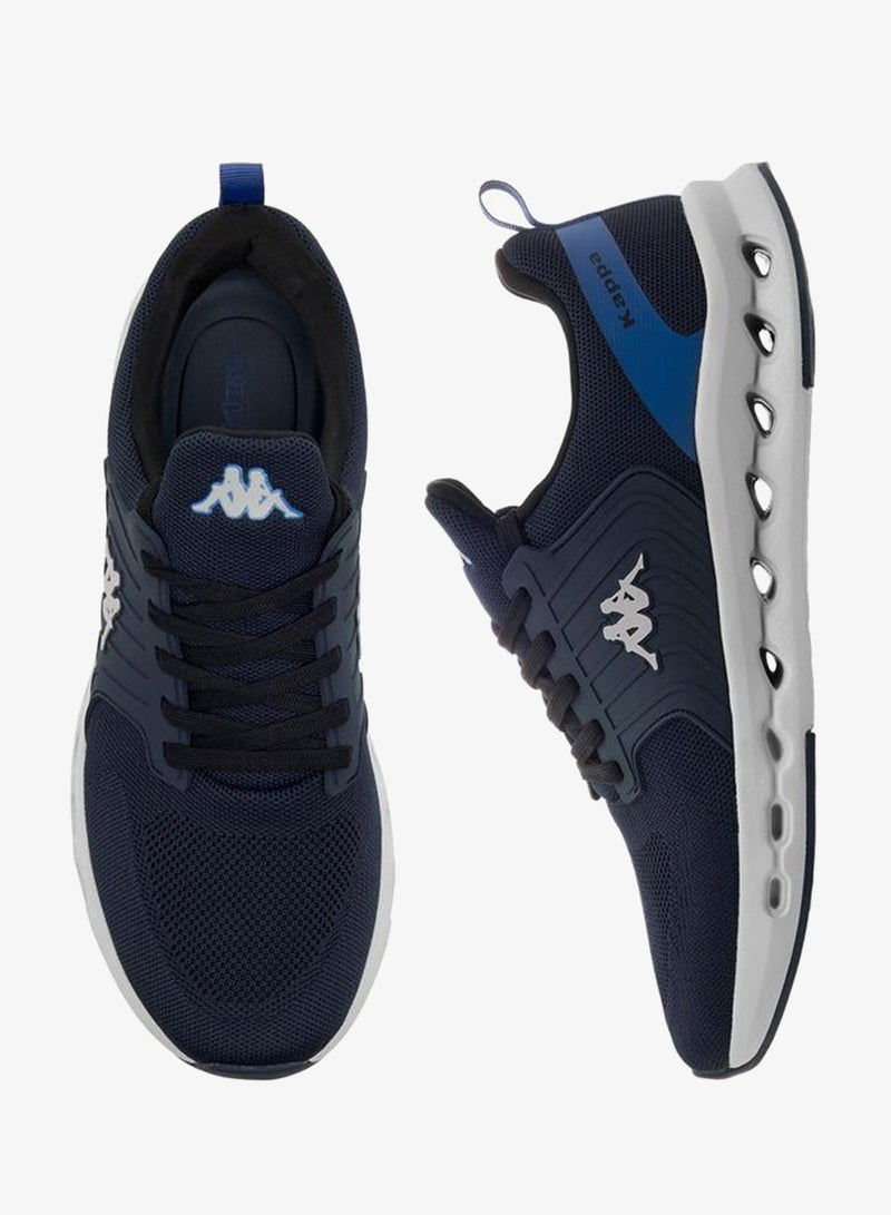 Kappa Men Logo Embossed Lace-Up Sports Shoes - Image 3