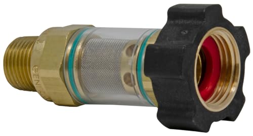 General Pump Brass Inline Water Filter - Male NPT - Image 1