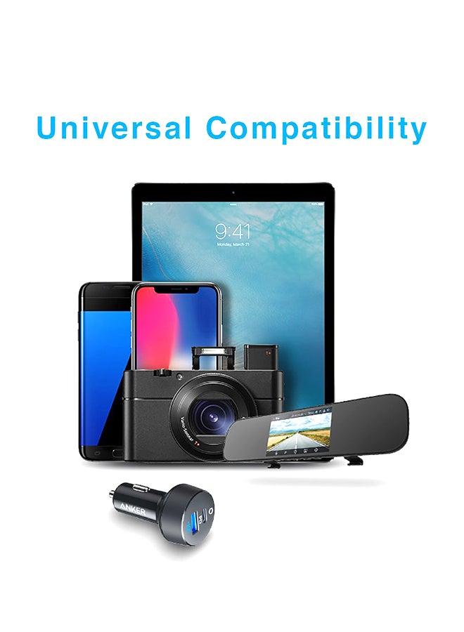 موصل طاقة باور درايف بقدرة 33 وات + محولين للسيارة مع منفذ موصل للطاقة بقدرة 18 وات لأجهزة آيباد وآيفون XS/Max/XR/X/8 - Image 5