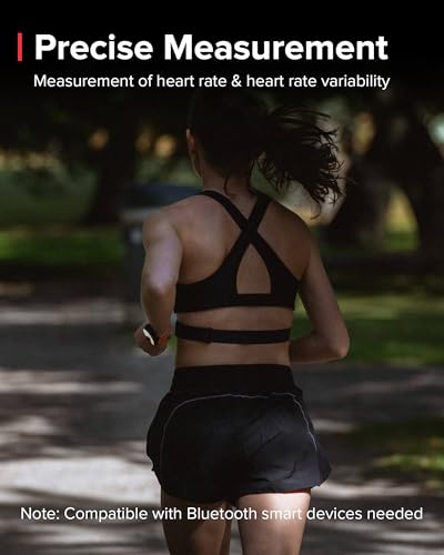 SUUNTO Smart Heart Rate Belt, Accurate Bluetooth Heart Rate Measurement Sensor, Multiple sports Comfortable fit for Running & Swimming, 500H Long Battery Life with Internal Memory, Waterproof, Black - Image 4