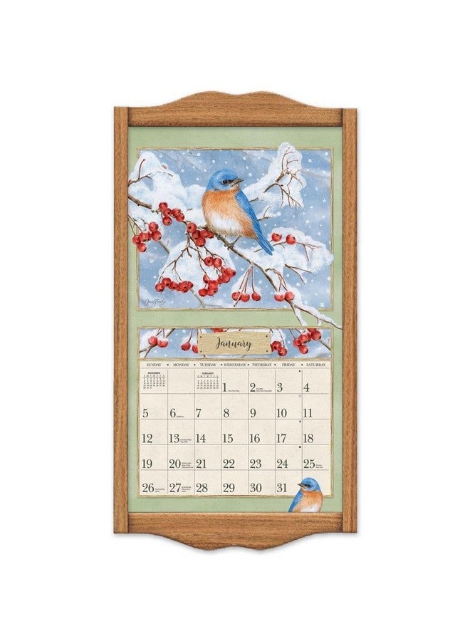 لانج إطار تقويم حائط كلاسيكي - خشب البلوط، كبير - Image 1