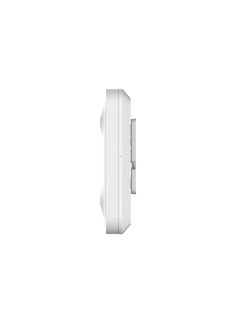 رويجي - Ruijie RG-RAP2260(H) Reyee Wi-Fi 6 AX6000 نقطة وصول السقف عالية الكثافة، 802.11ax (Wi-Fi 6)، 5.95 جيجابت في الثانية، 2x 100M/1000/2500 Base-T Ports، 4x4 MIMO (2.4 جيجا هرتز و5 جيجا هرتز)، 512/130 العملاء الموصى بهم، هوائي مدمج متعدد الاتجاهات، PoE++ (48 فولت/1 أمبير)، درجة حرارة التشغيل: 0 درجة مئوية ~ 40 درجة مئوية، معتمد من CE & RoHS - Image 1
