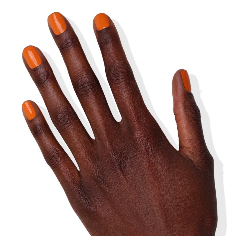 LONDONTOWN UV/LED Gel Nail Polish - Long Lasting, Chip Resistant High Shine Color - Glossy Burnt Orange, Heat Wave, 12ml/.40fl oz - Image 3