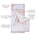 Cokouchyi Extra Large Toddler Nap mat by Cokouchyi Toddler Sleeping Bag with Removable Pillow Measures 53 x 21 x 15 Inches Sleeping Mat for Girls Ideal for Daycare and Preschool Kindergarten Rainbow - Image 4