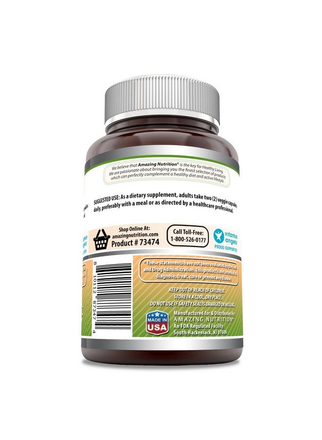 Amazing Nutrition Amazing Formulas White Kidney Bean Extract | 6500 Mg Per Serving | 120 Veggie Capsules Supplement | Non-GMO | Gluten Free | Made in USA - Image 3